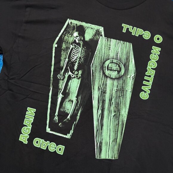 Type O Negative Dead Again Gothic Metal Band T-Shirt Size Large - Picture 4 of 4